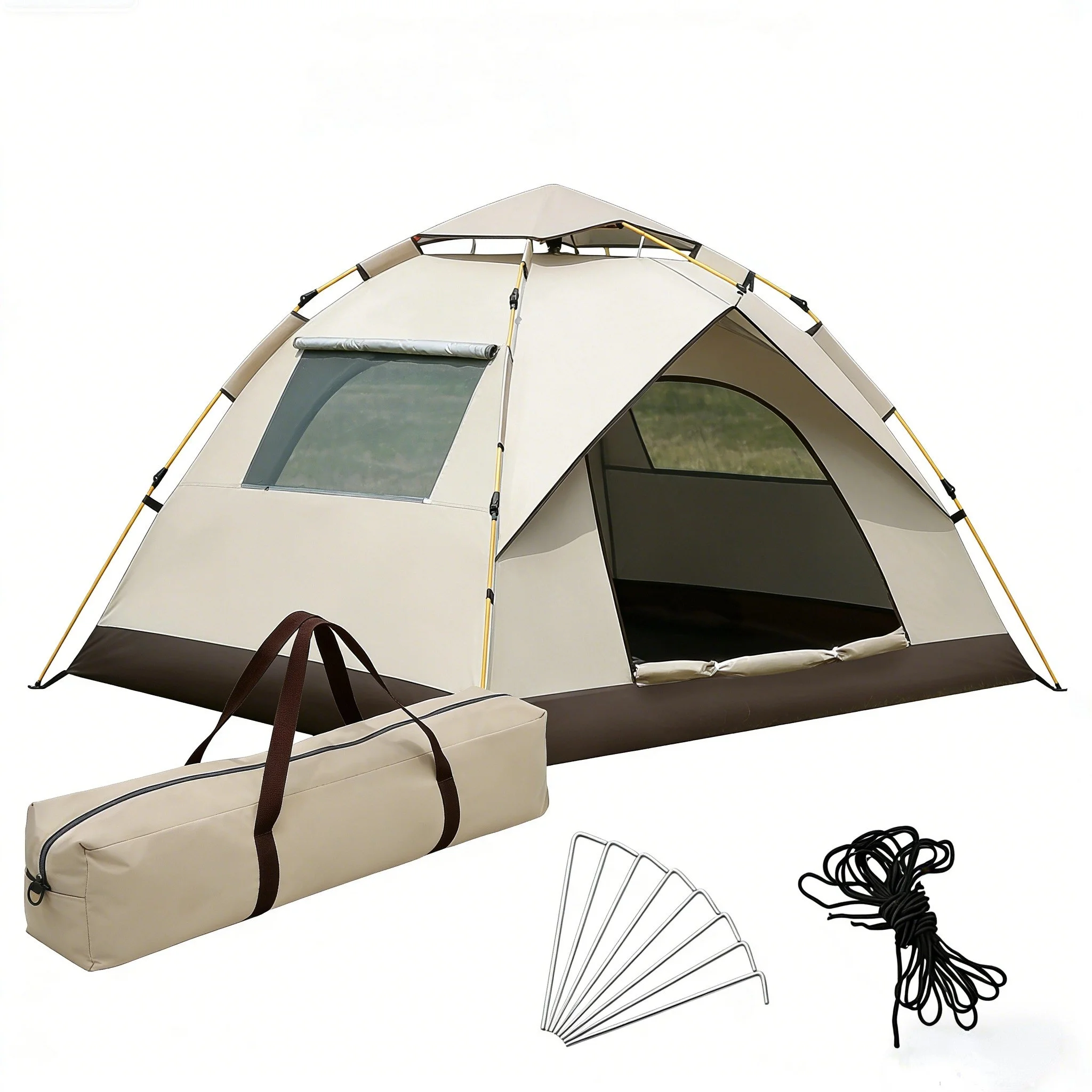 여름 캠핑에 완벽한 선택! 원터치 텐트 추천 TOP7 5 원터치 텐트 캠핑 그늘막 텐트 캠핑 텐트 휴대하기 쉽고 수납이 간편하며