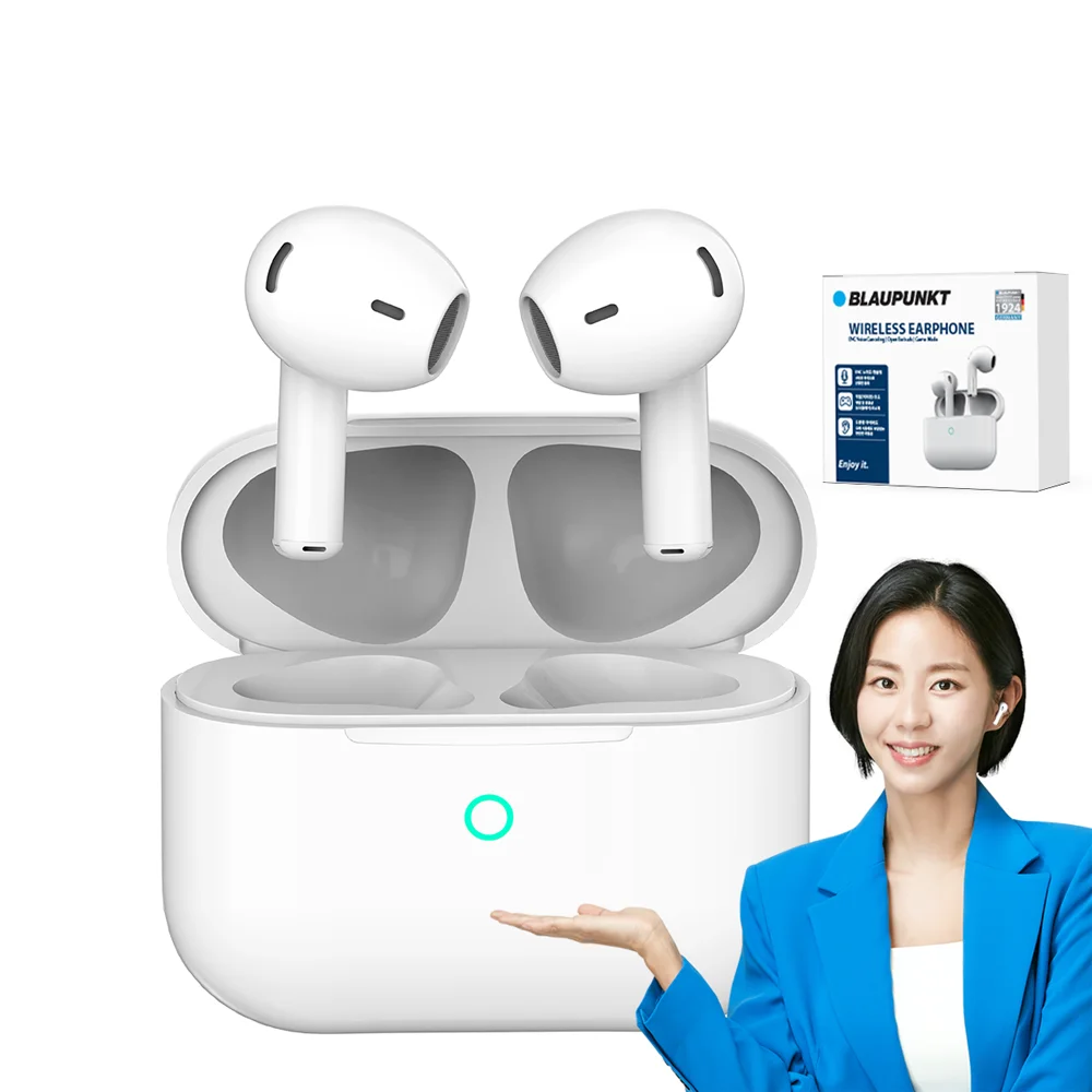 작업도 음악도 완벽하게! 필립스 무선 이어폰 추천 6 블라우풍트 ENC 노이즈 캔슬링 블루투스 이어폰, BLP-BE331W,