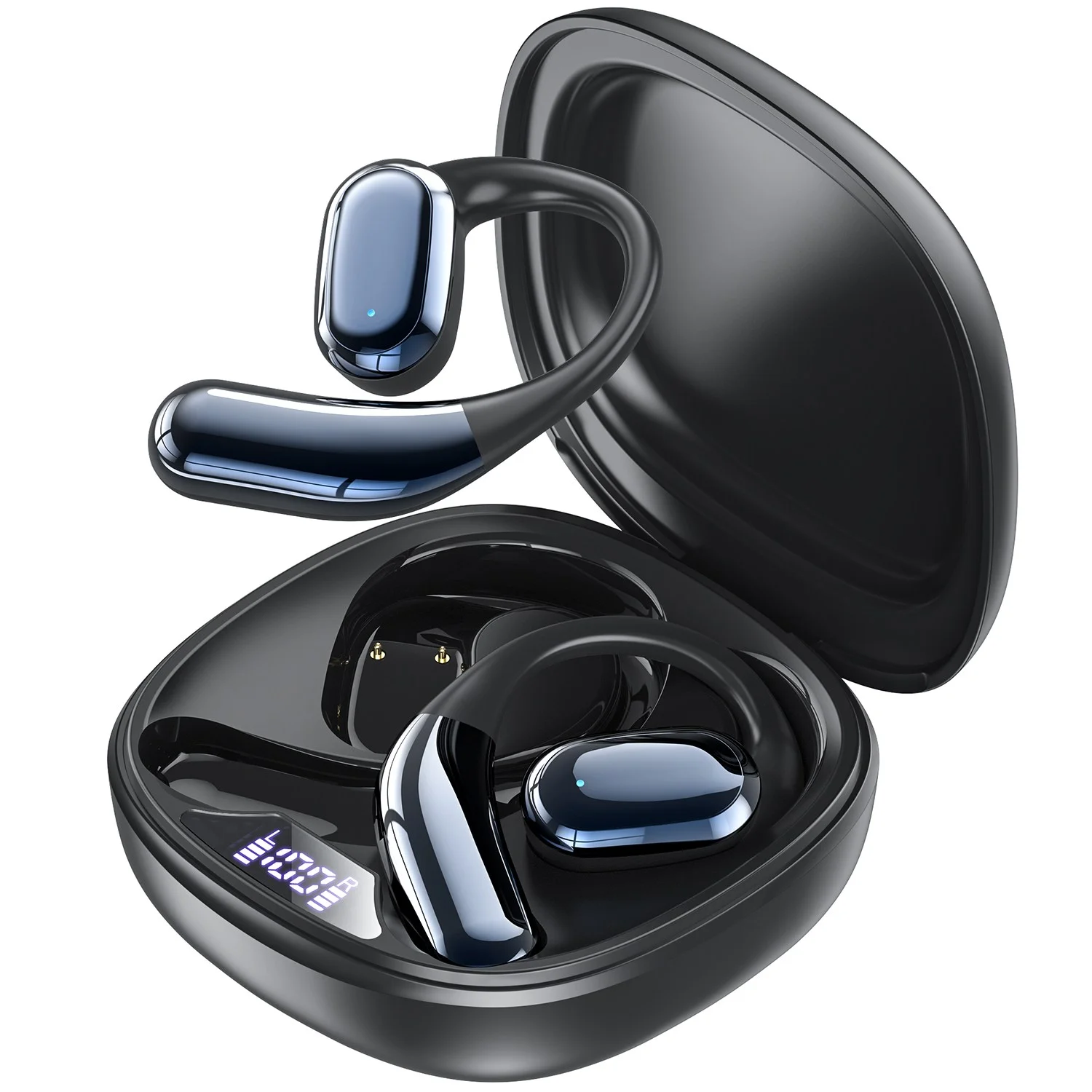 작업도 음악도 완벽하게! 필립스 무선 이어폰 추천 7 OMIIYA 귀걸이형 노이즈캔슬링 무선 블루투스 이어폰 오픈형 고음질