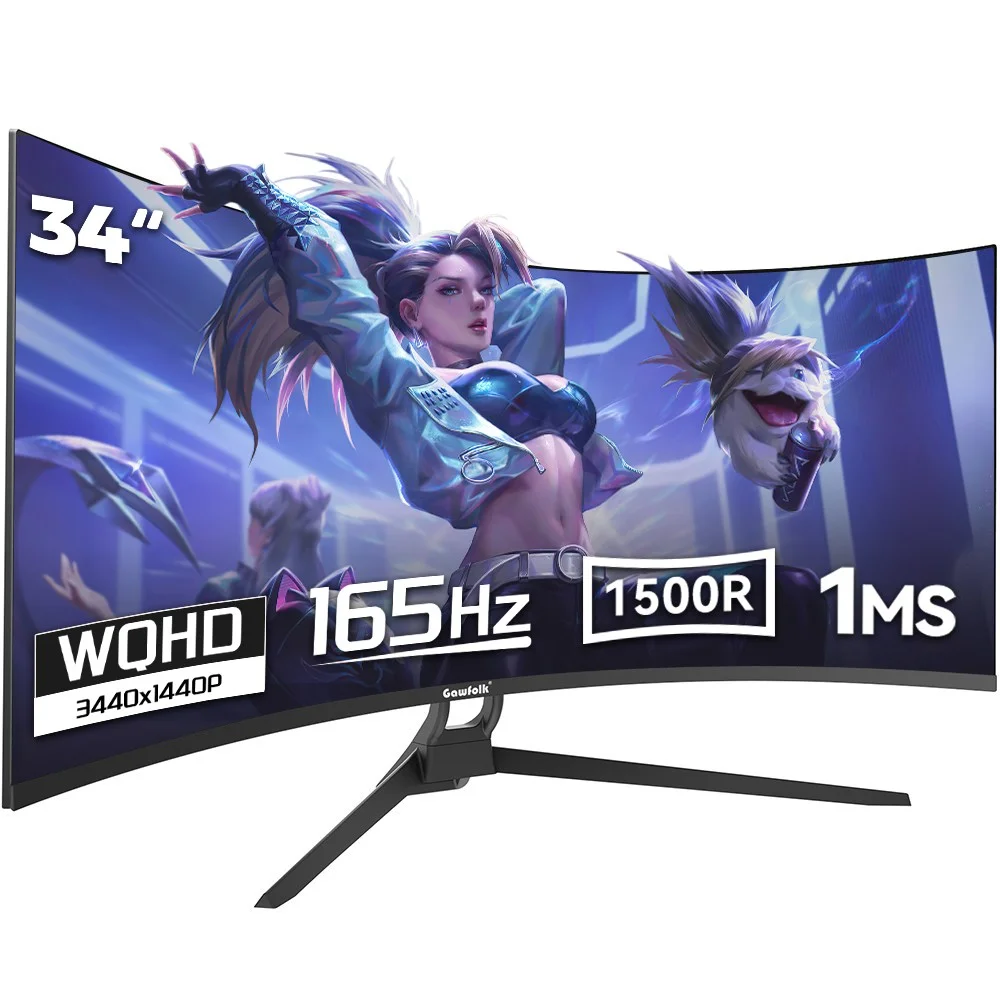 2026년 4K 모니터, 실사용자 추천 베스트 TOP7 7 34인치 울트라 와이드 커브드 게이밍 모니터 1500R, 4k, UWQH