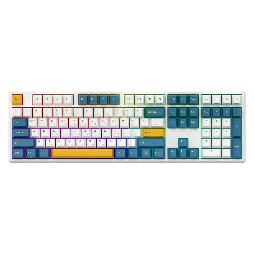 아직도 아무거나 사세요? 무접점 키보드 추천 순위 및 고르는 법 7 앱코 삼색사출 PBT 게이밍 유선 일반형 키보드