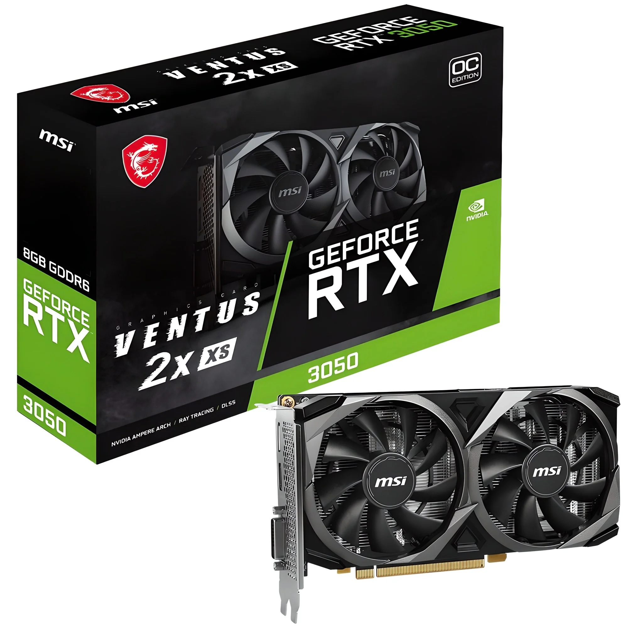 작업용부터 게이밍까지! 그래픽카드 용도별 추천 TOP7 7 MSI 지포스 RTX 3050 벤투스 2X XS 8G OC